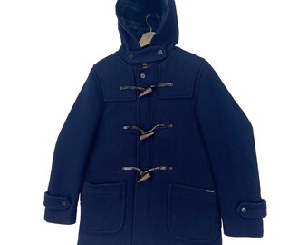 Ne-net Wool Duffle Coat Hoodie Oversized Duffel Coat Full