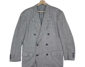 1994 Comme Des Garcons CDG Vintage AD1994 Gray Blazer Coat Size