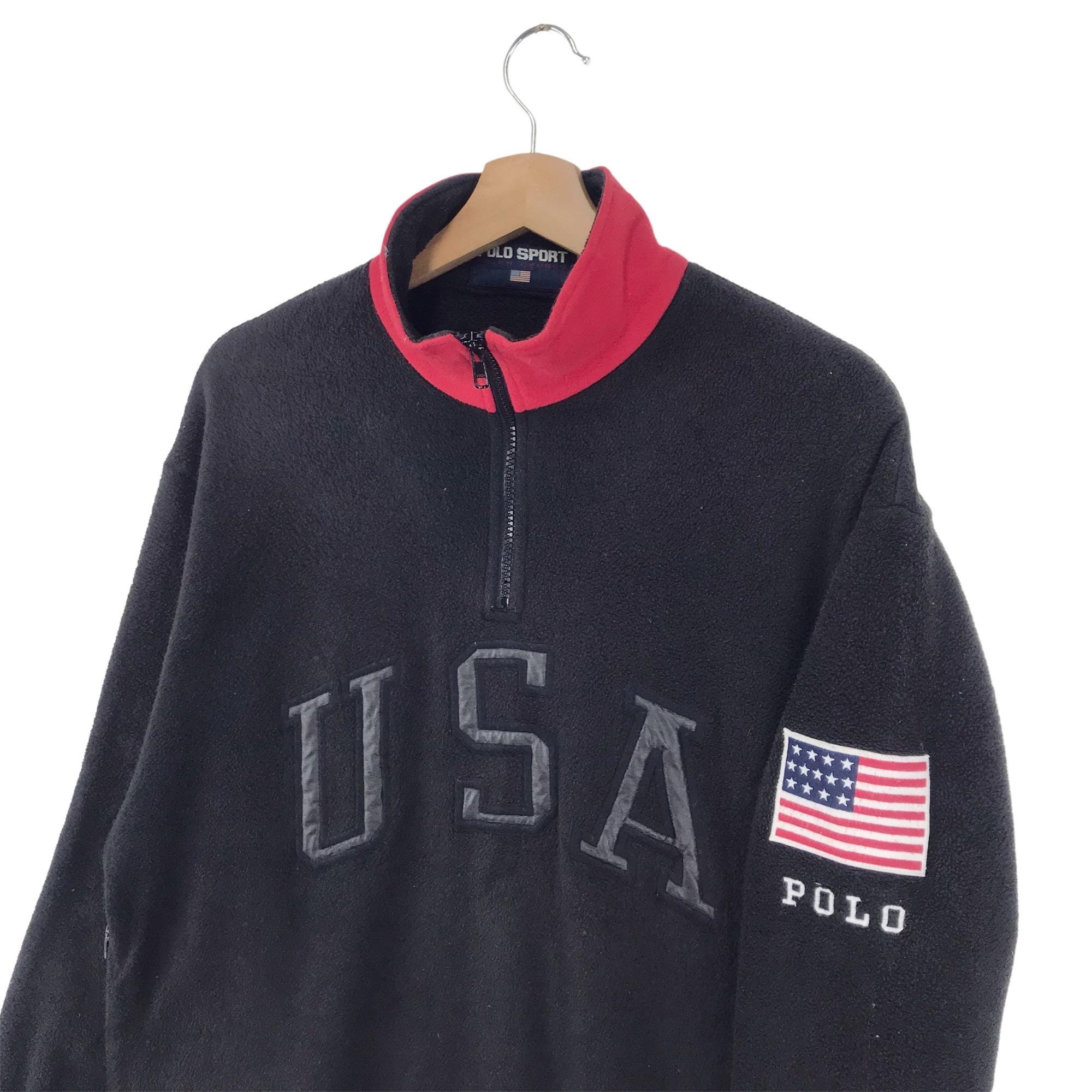 90s polo by RalphLauren RuggerShirt usa製 Vintage Polo Ralph Lauren Rugby USA Shirt 90s - Etsy