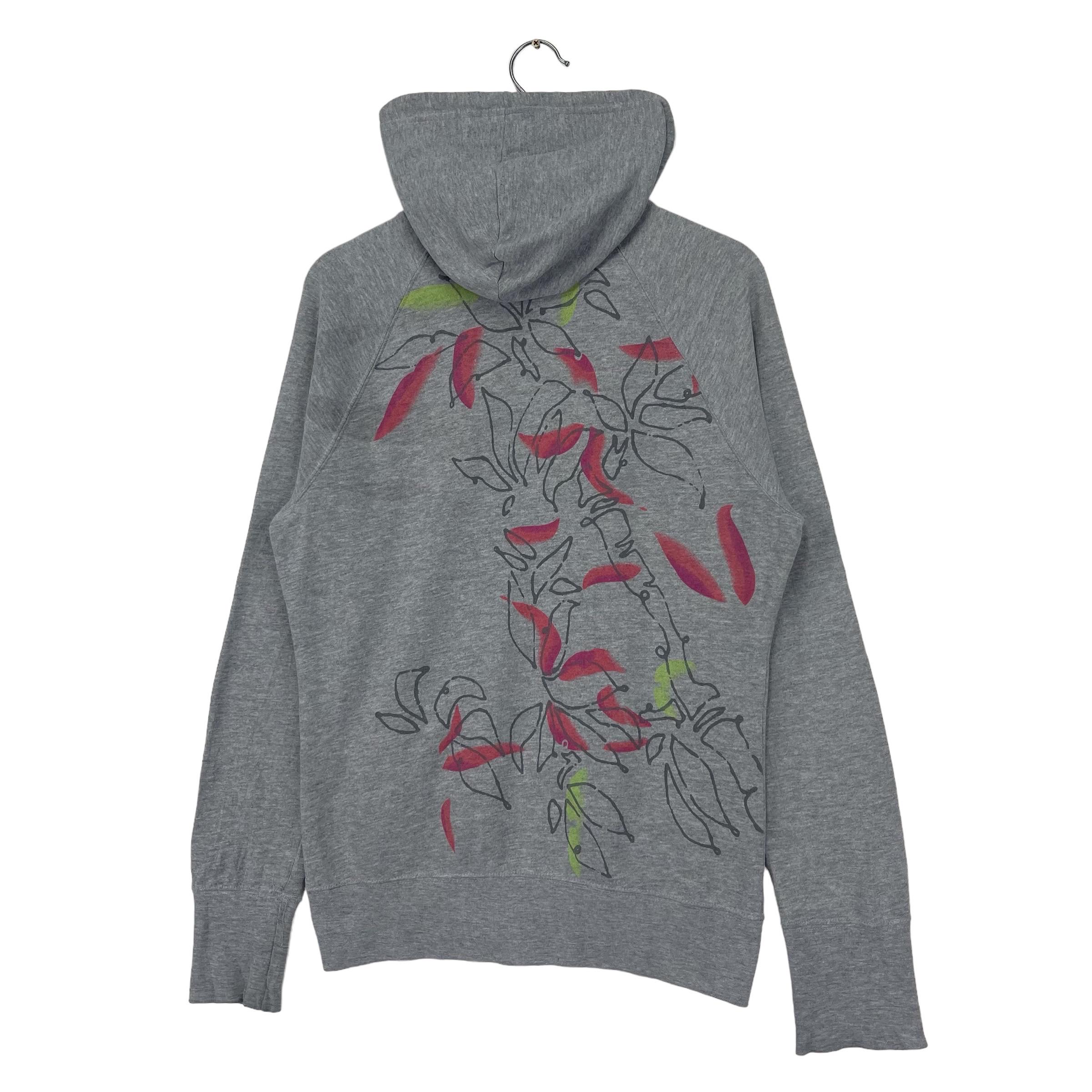 Sweat à capuche vintage Roxy Fleece Zipper Taille L mais convient à une taille M Couleur verte - France