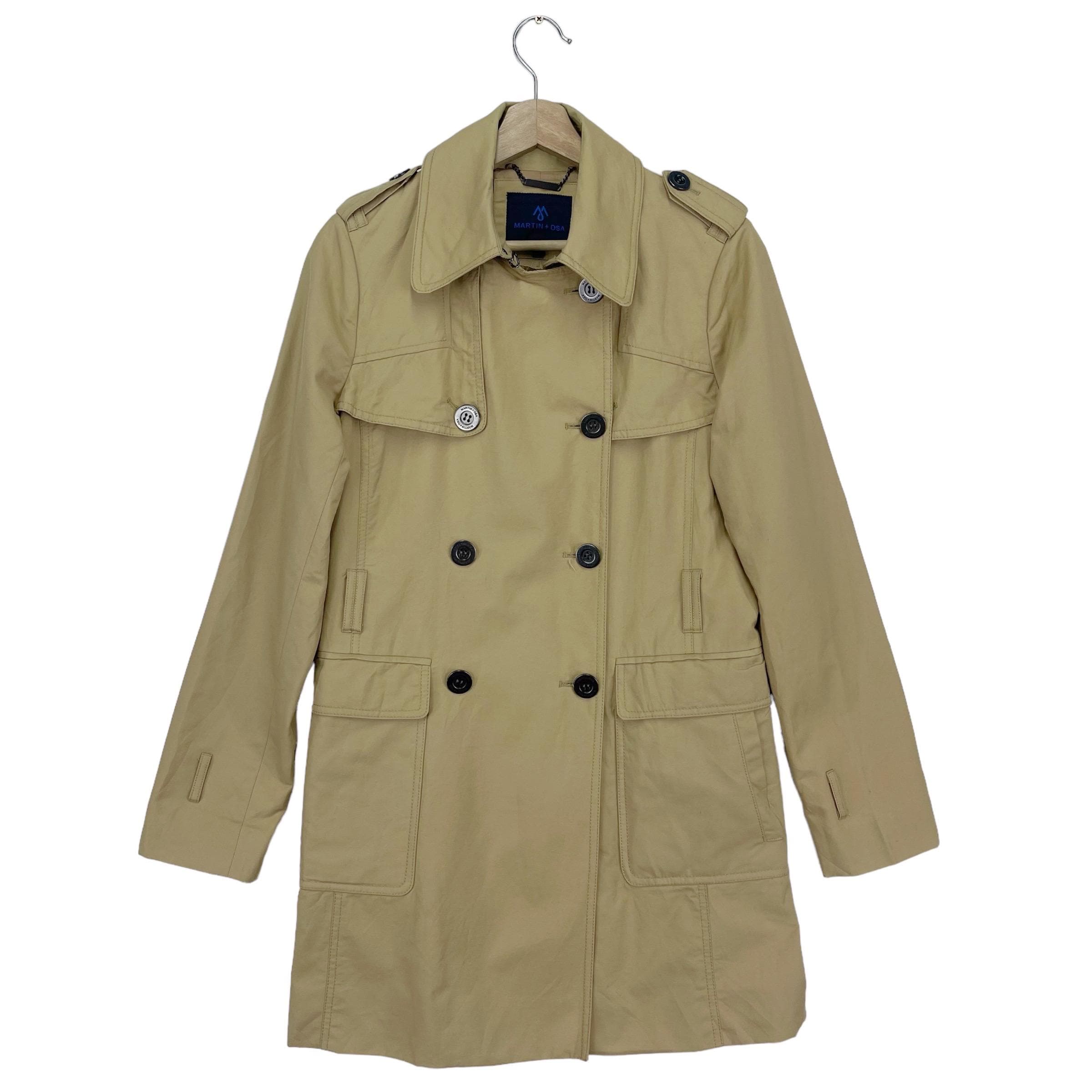 新品 24ss A.PRESSE Vintage Trench Coat 2 A.PRESSE 25AW Maxi Length Washed Silk Trench Coat – Vintage