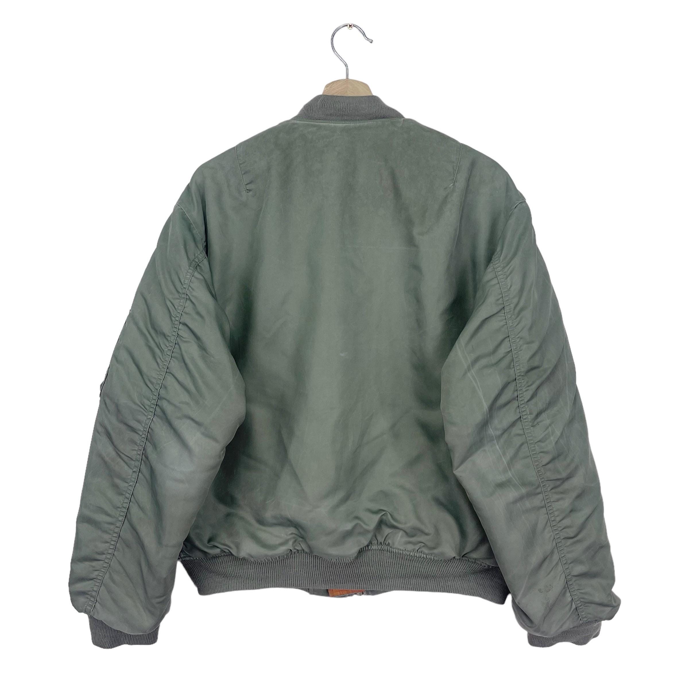Vintage 90's Pro Keds Bomber Jacket Army/flying/air Force