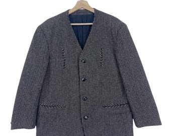 Vintage Comme Des Garcons Homme Plus Tweed Blazer - AW1988 - Etsy