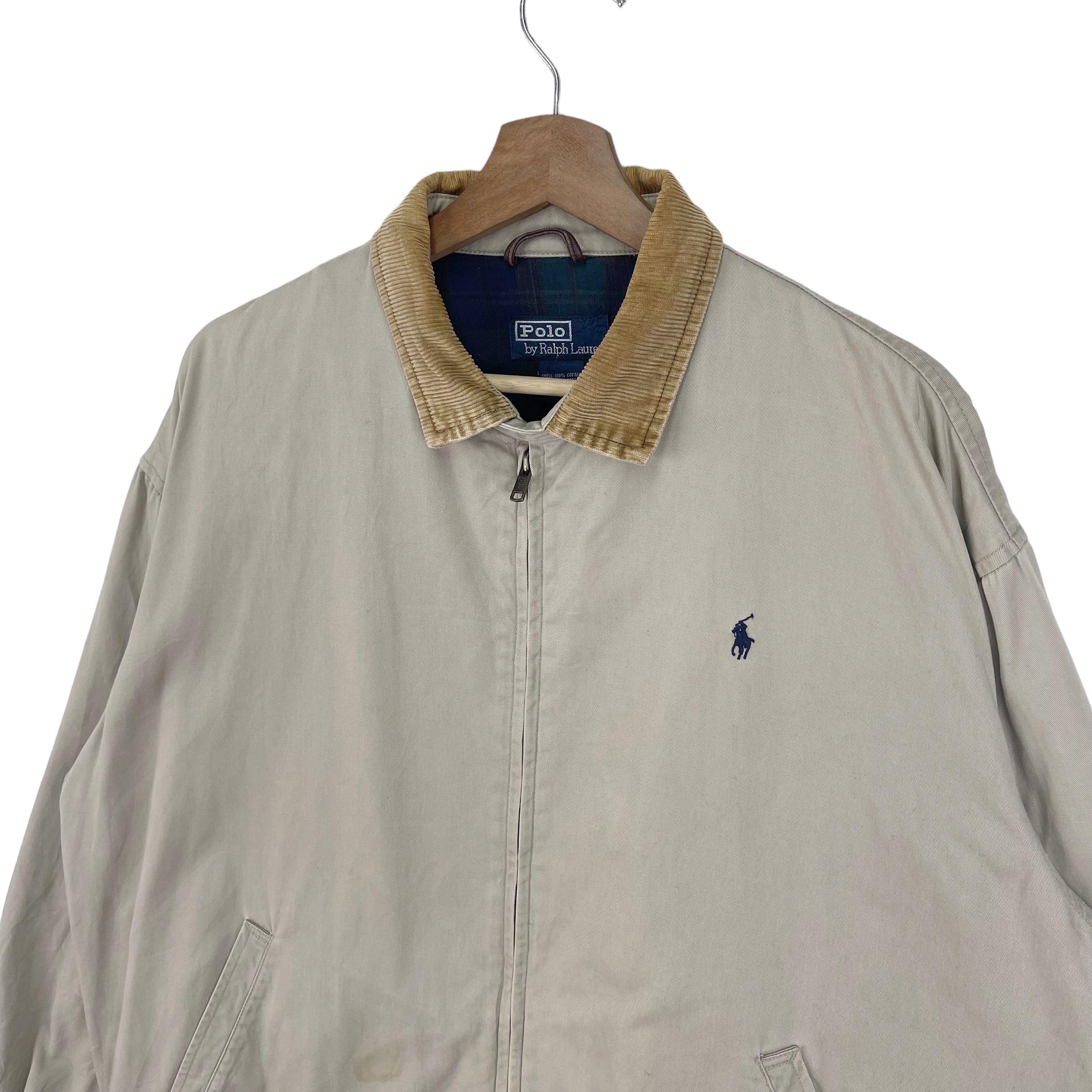 Vintage 90's Polo Ralph Lauren Harrington Jacket Zipper