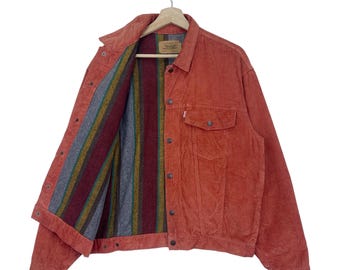 【専用】VINTAGE Levi's corduroy jacket Vintage Levi's Corduroy Trucker Jacket Type 3 Snap Button