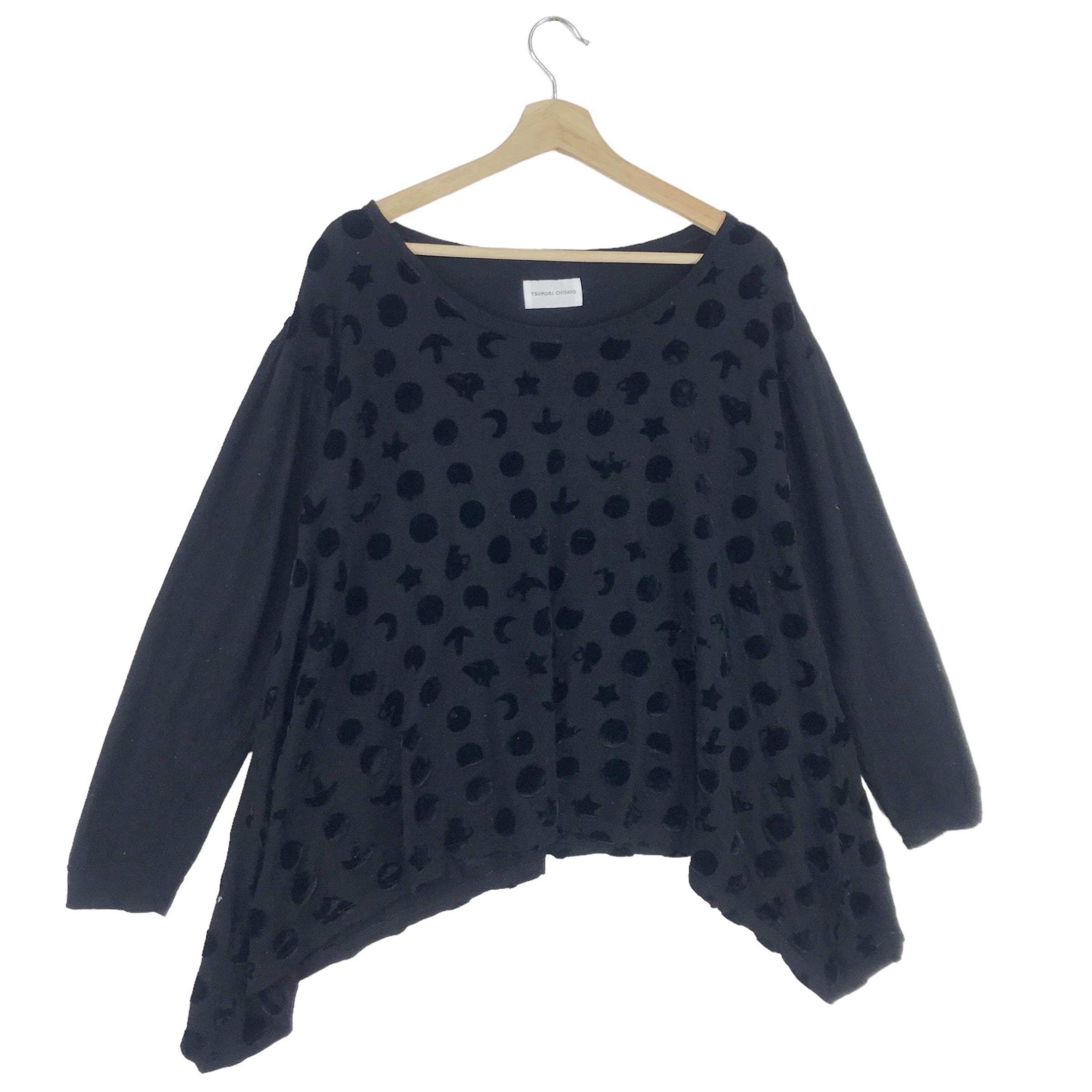 Vintage Tsumori Chisato by Issey Miyake Sweater Polka Dot Batwing