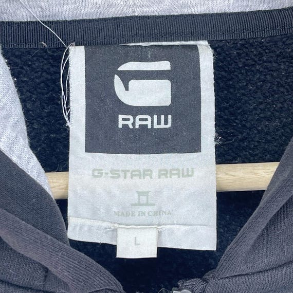 Pull Homme G-Star Raw - Taille S Bleu Mazarine/noir - 100% Coton Neuf Avec étiquettes
