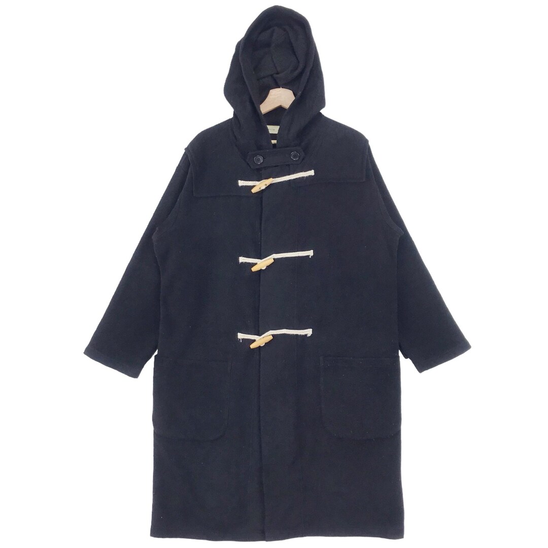 Vintage Issey Miyake Plantation Duffle Coat Toggle Button Black Duffle ...