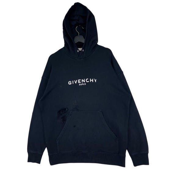 Amazing Givenchy Paris Sweatshirt Hoodie Destroyed Big Logo