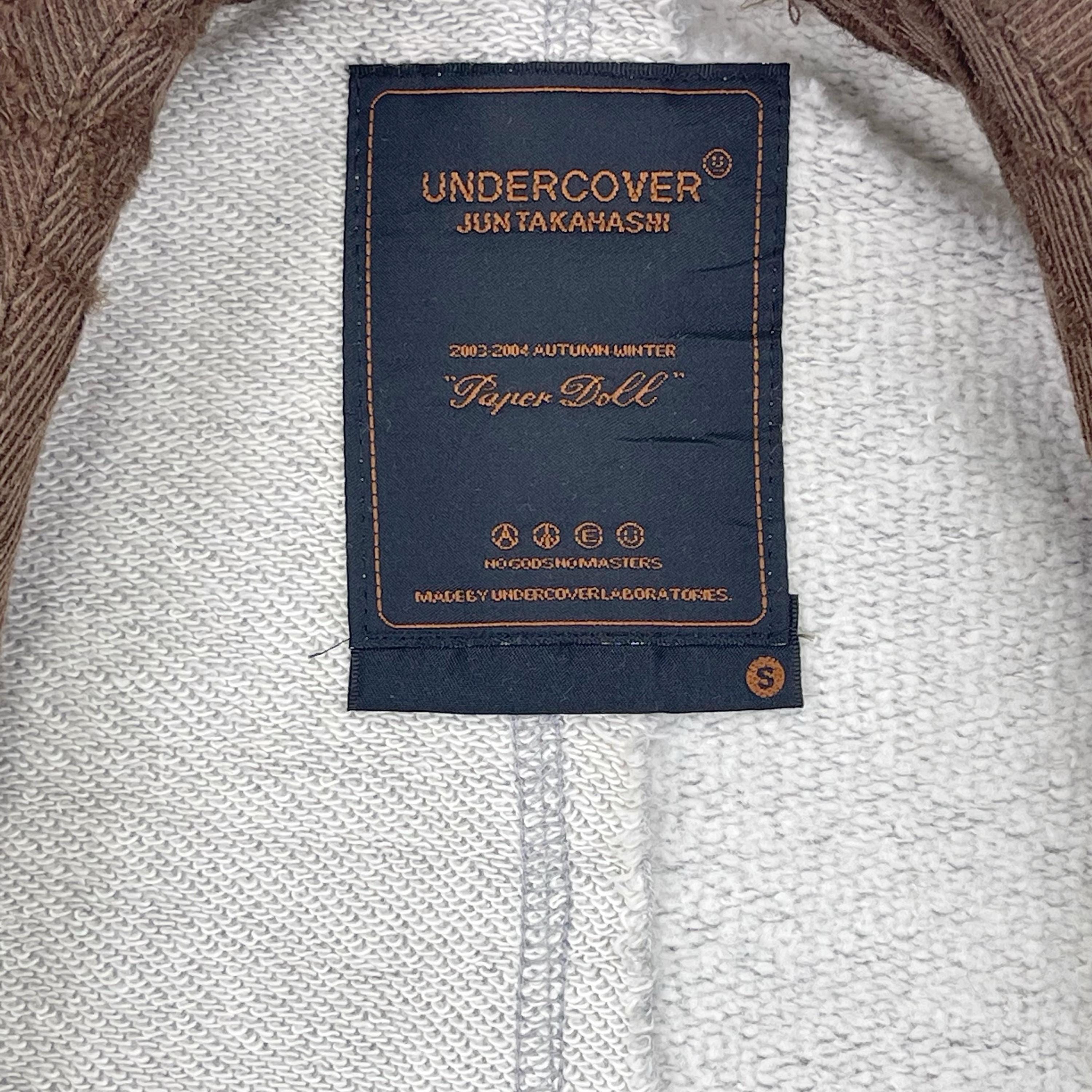 Rare A/W 03 Undercover Paper Doll Hybrid Tailored Double Breasted 
