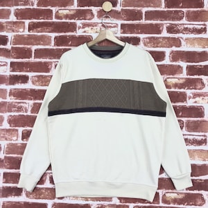 Vintage Kansai Yamamoto Sweatshirt Crewneck Japanese Designer Jumper Pullover Sweatshirt Size Medium
