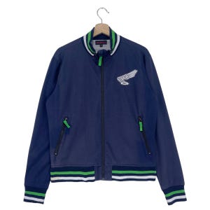 Vintage Honda Racing Team Cotton Jacket Zipper Patches Logo Racing Team Jacket Size Medium