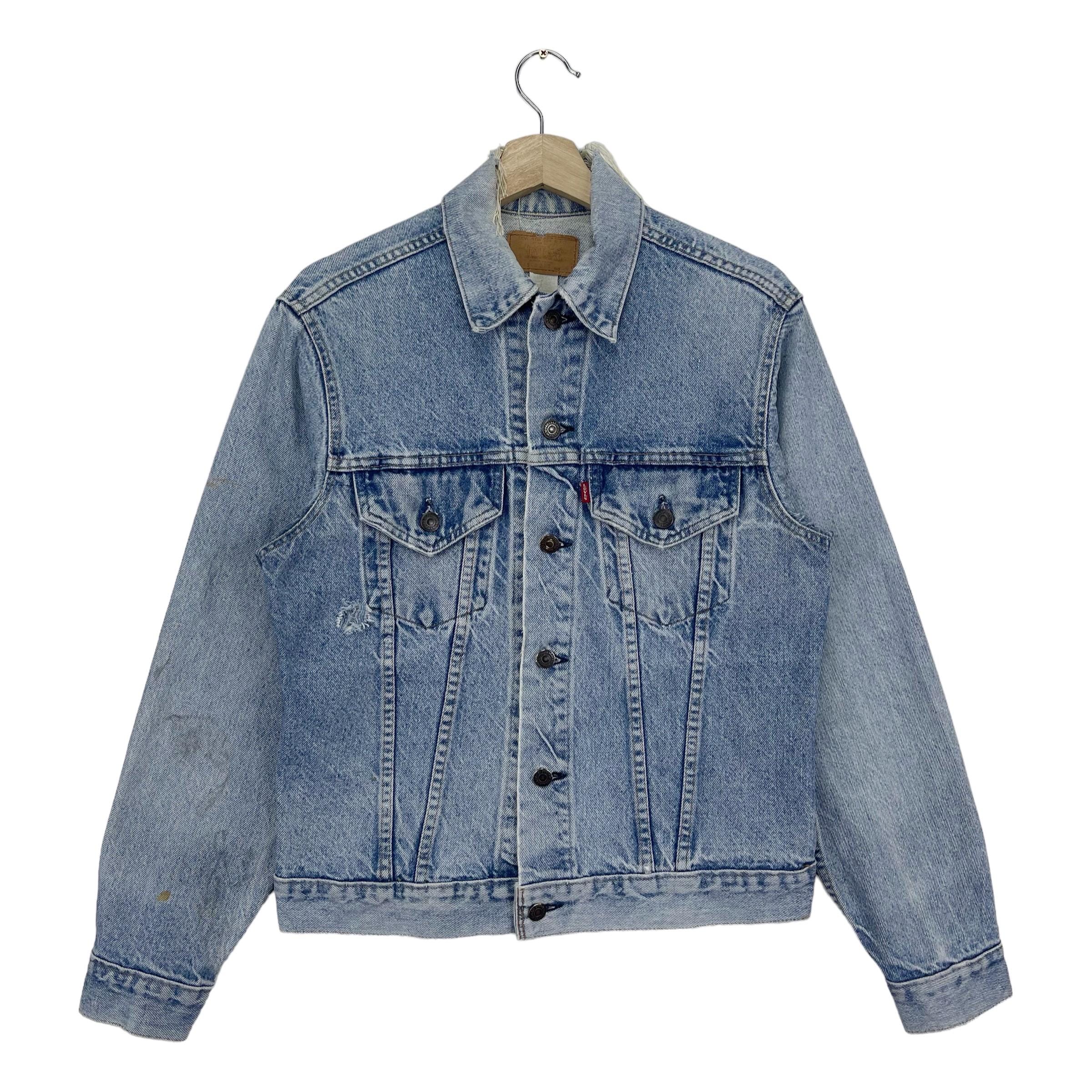 Vintage 80's Levi's Distressed Type 3 Denim Jacket Denim