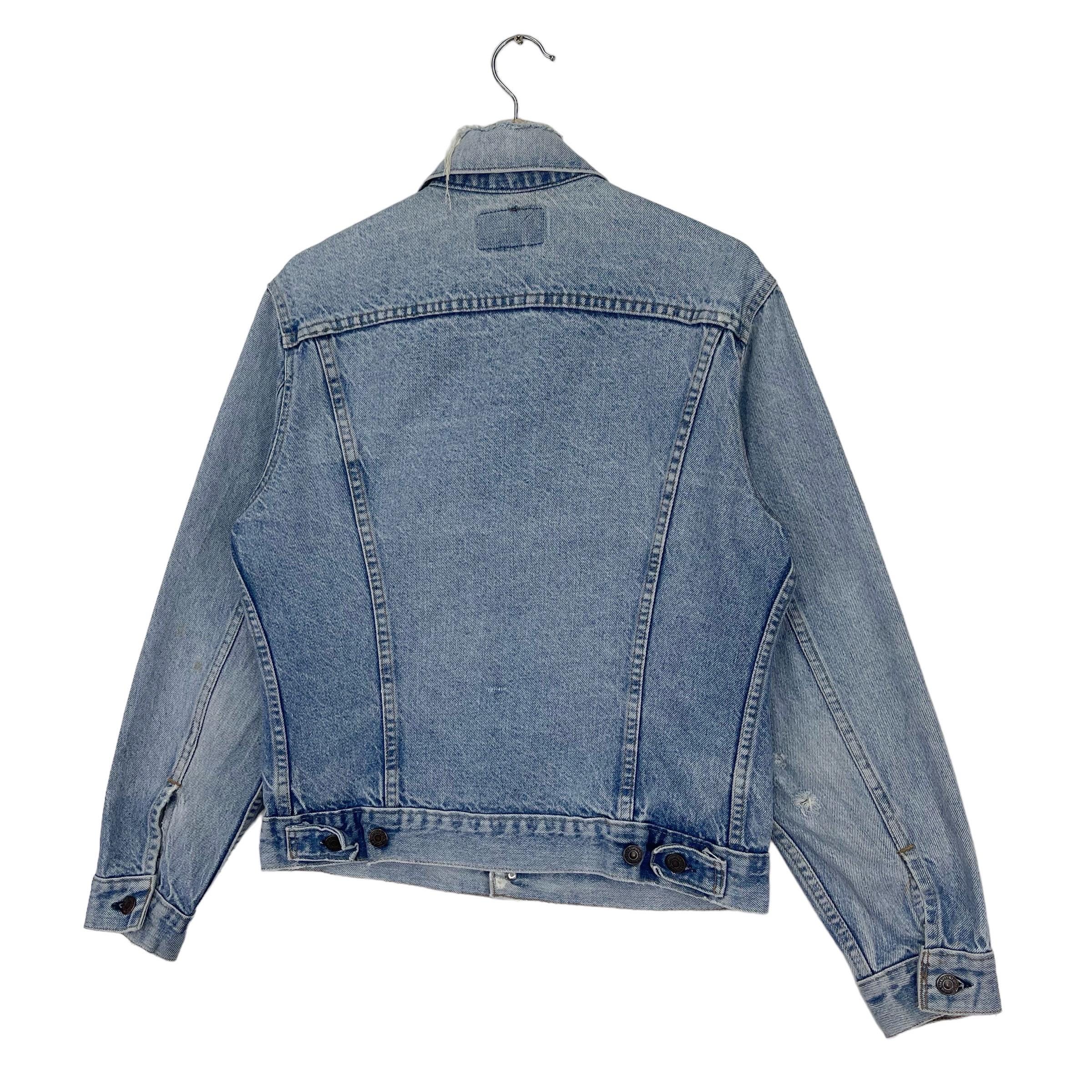 Vintage 80's Levi's Distressed Type 3 Denim Jacket Denim