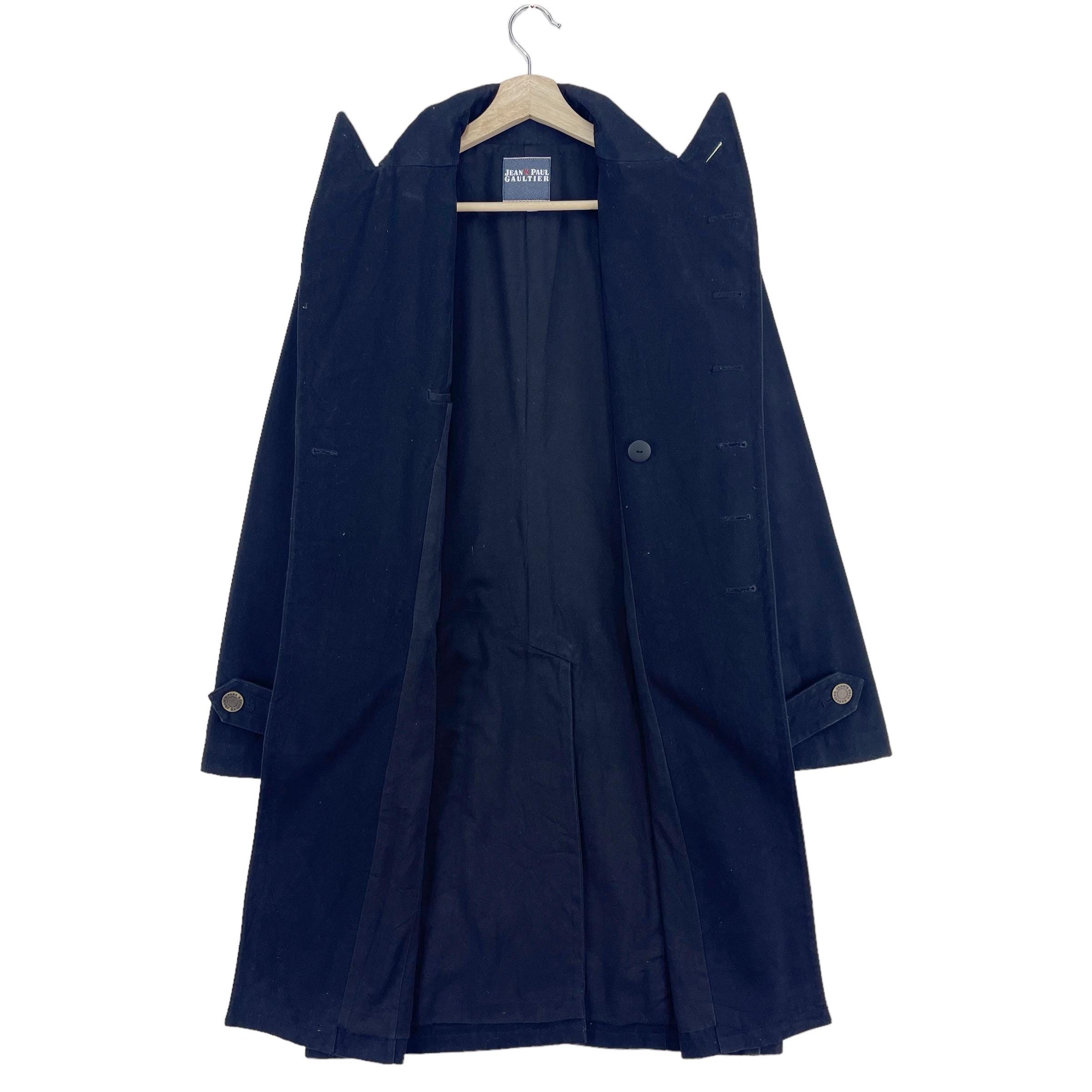 ジャケット・アウター Jean paul GAULTER Classic superlong coat Jean Paul Gaultier Leather Trench-coat Dark Chocolate Brown