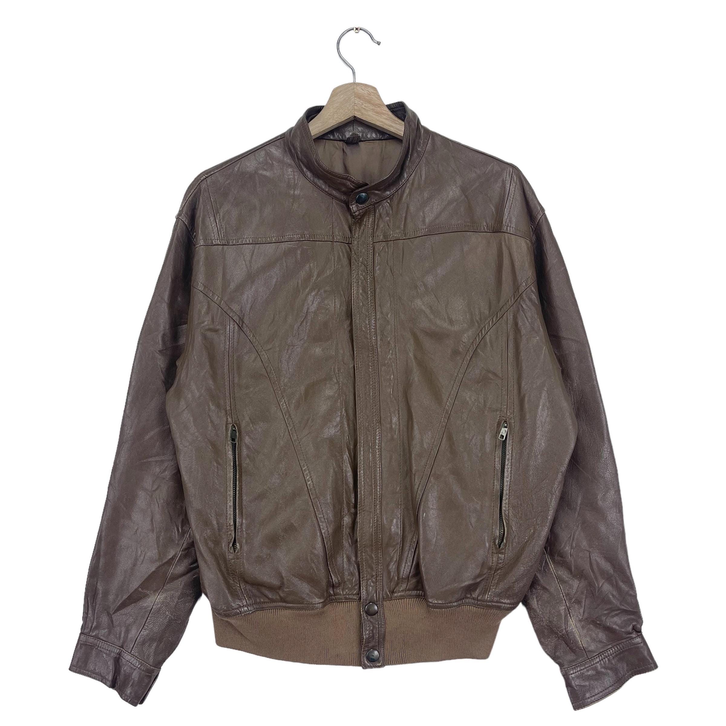 Issey Miyake Leather Jacket - Etsy Singapore