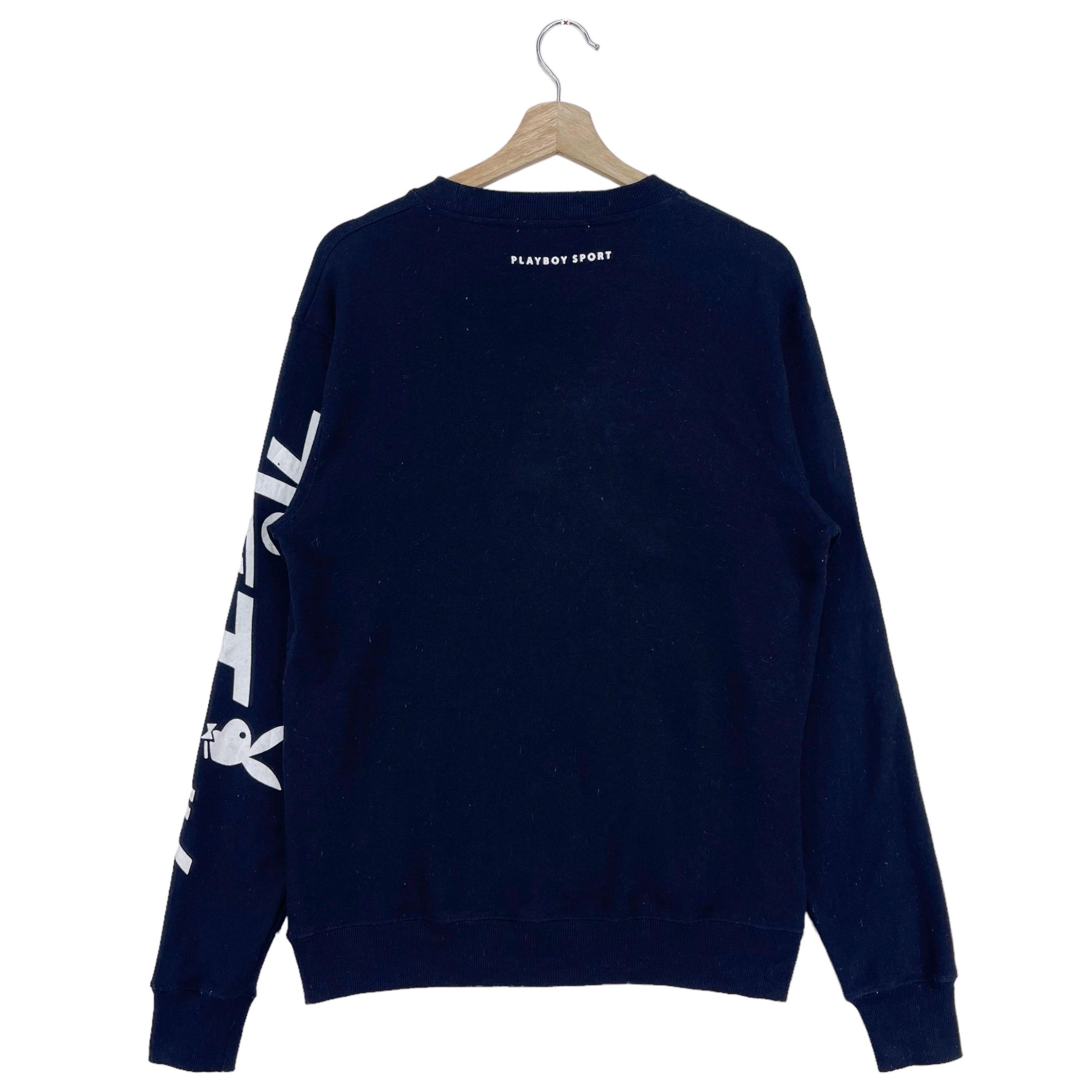 Vintage Playboy Sport Japan Version Sweatshirt Spell Out Big Logo