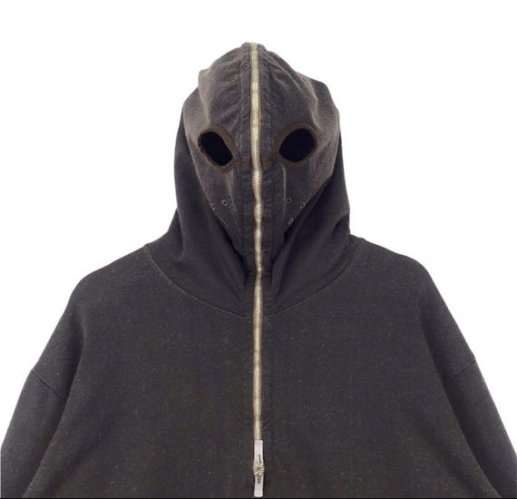 RARE A/W1997 World Wide Web Masked/alien Hoodie Massimo Osti