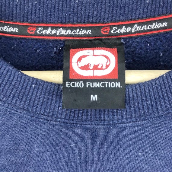 Vintage Ecko Function Sweatshirt Embroidered Over… - image 9