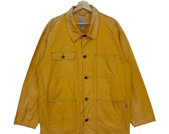 Vintage 90s Carhartt Chore Coat / Vintage Workwear Jacket