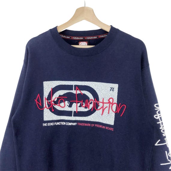 Vintage Ecko Function Sweatshirt Embroidered Over… - image 6