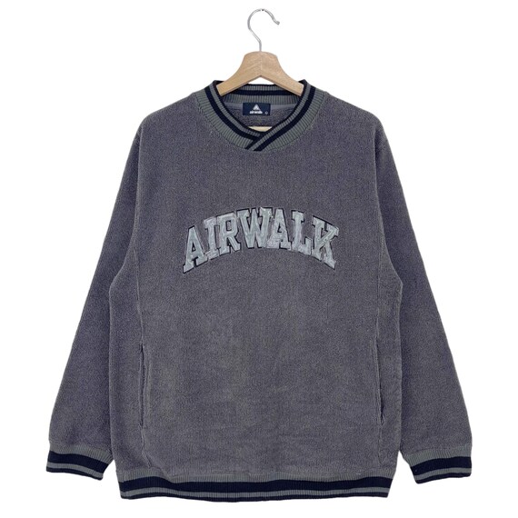 ヴィンテージ AirWalk スウェットシャツ パーカー ビッグロゴ スケート 