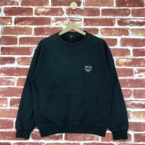 Vintage Michael Cromer Munich Sweatshirt Crewneck Embroidered Big Logo MCM Luxury Fashion Jumper Pullover Sweatshirt Size Medium
