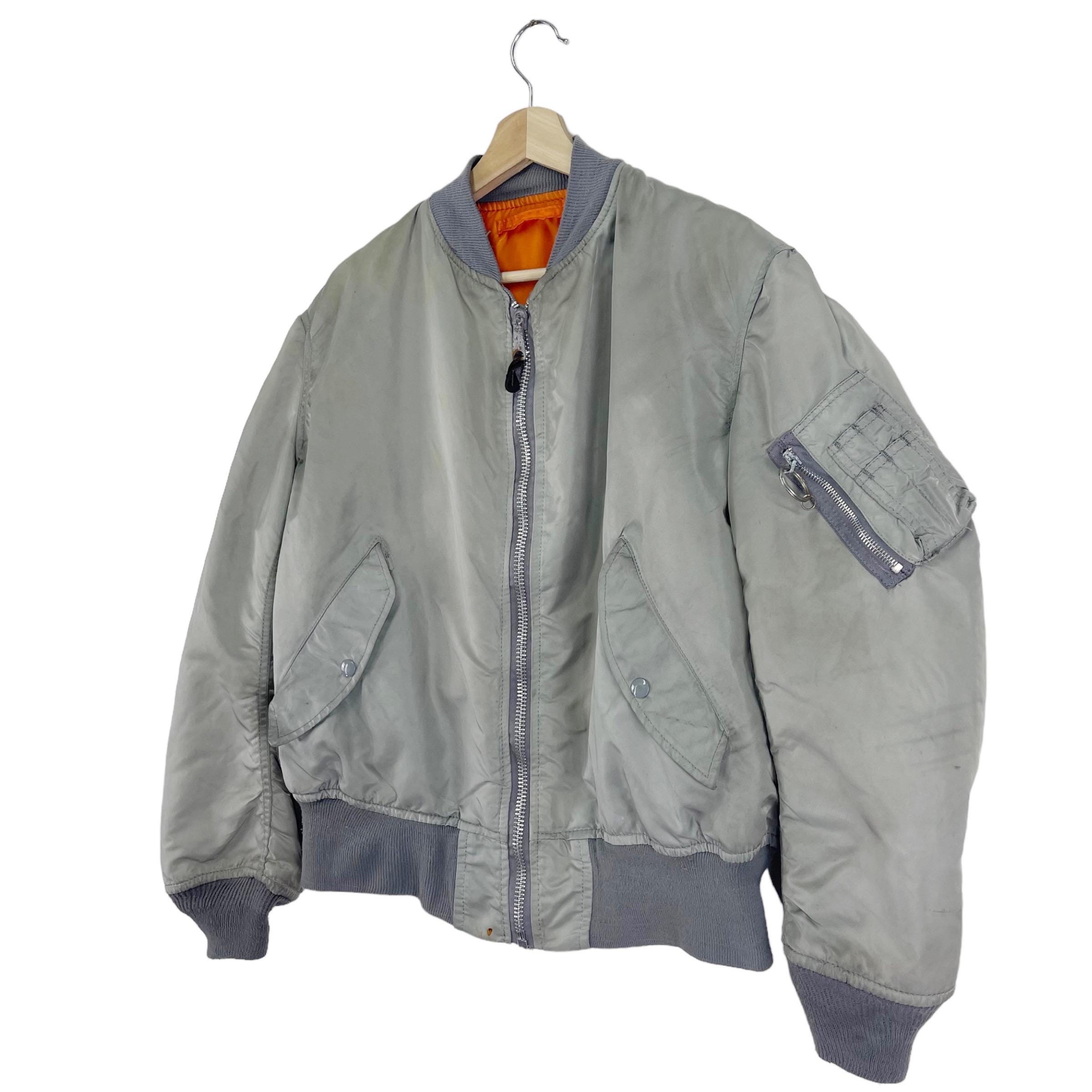 ジャケット・アウター 80's Military MA-1 JKT Made in U.S.A. s-l400.jpg