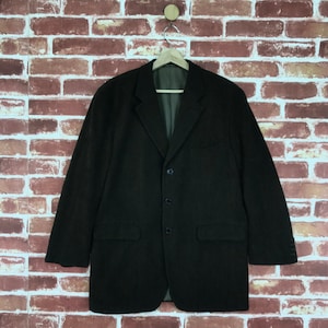 Vintage 90’s Christian Dior Blazer Brown CD Blazer Jacket Size Medium