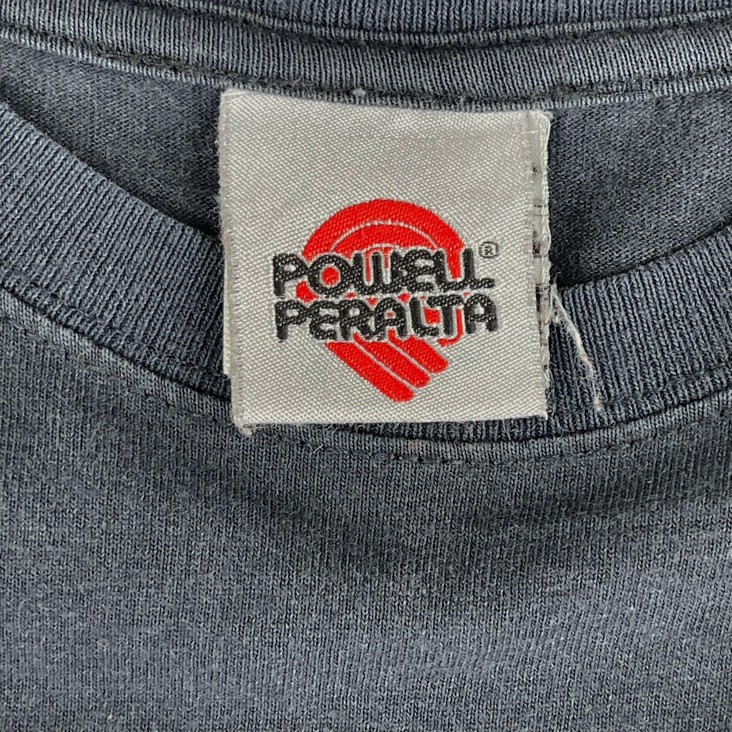 Vintage Bones Powell Peralta Long Sleeve Shirt Big Logo Cross