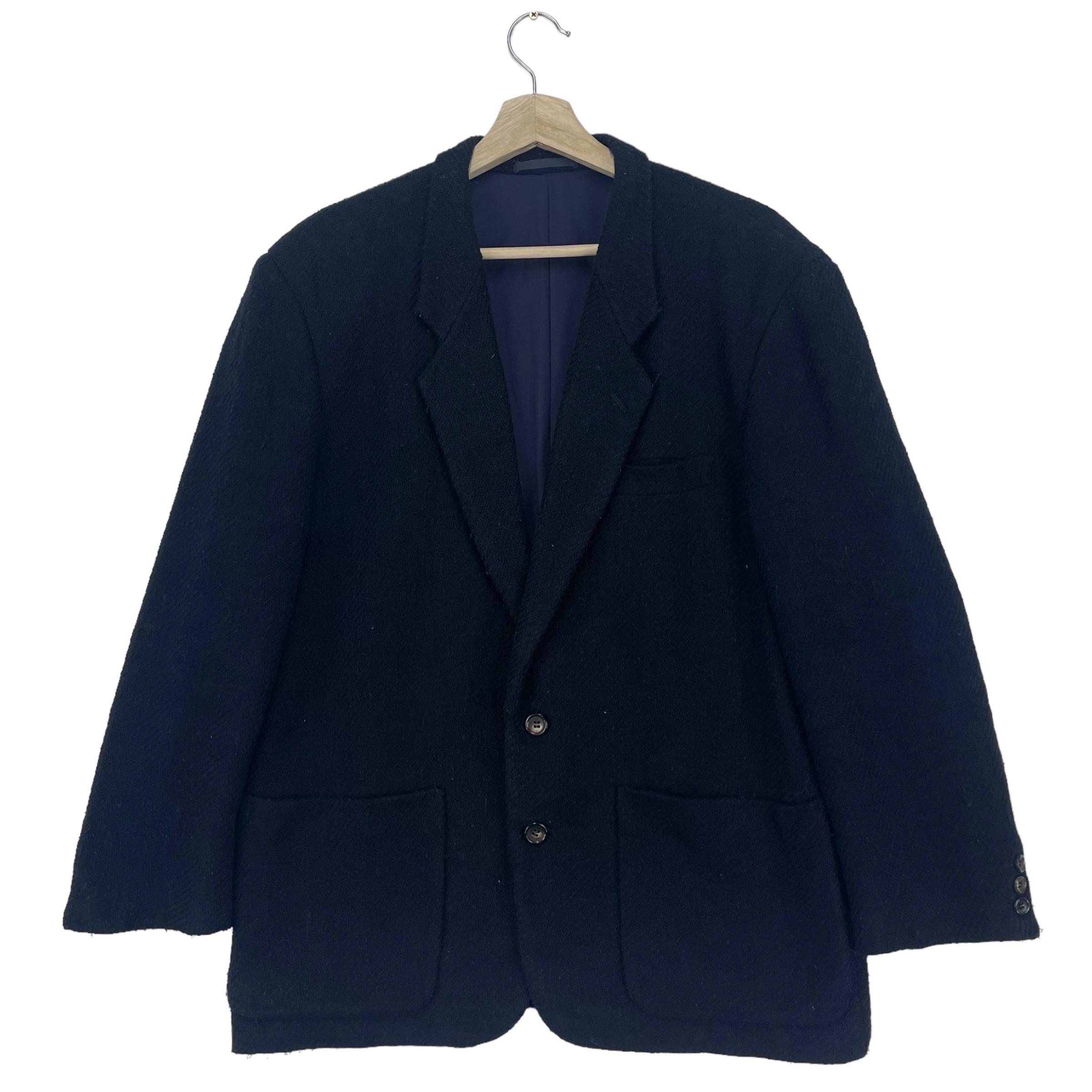 Vintage Comme Des Garcons Homme Herringbone Jacket Button