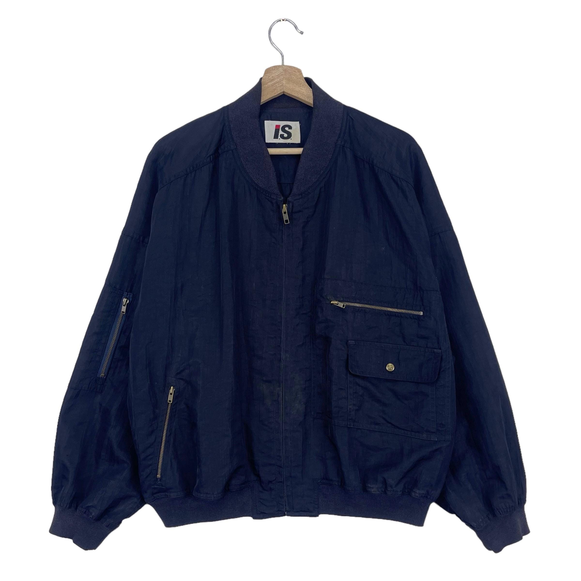 Vintage 1980 Issey Miyake Sport Bomber Jacket Japanese Fashion