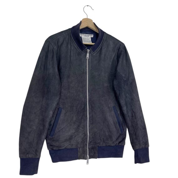 Vintage Katharine Hamnett London Leather Jacket Zippe… - Gem