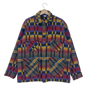 ジャケット・アウター WOOLRICH Native Pattern Wool Long Coat Woolrich Navajo Coat - Etsy
