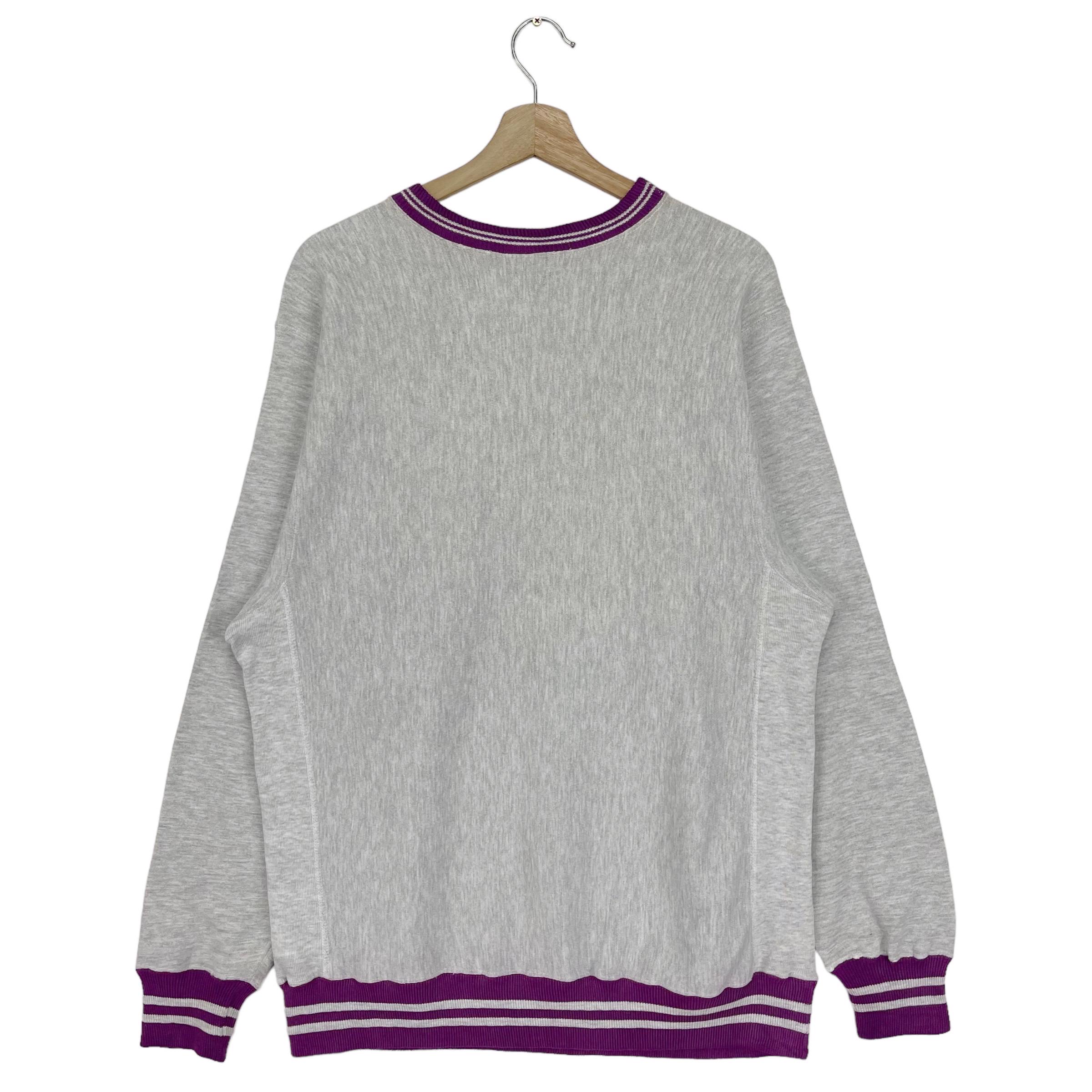 Vintage 90's Champion Reverse Weave Sweatshirt Embroidered