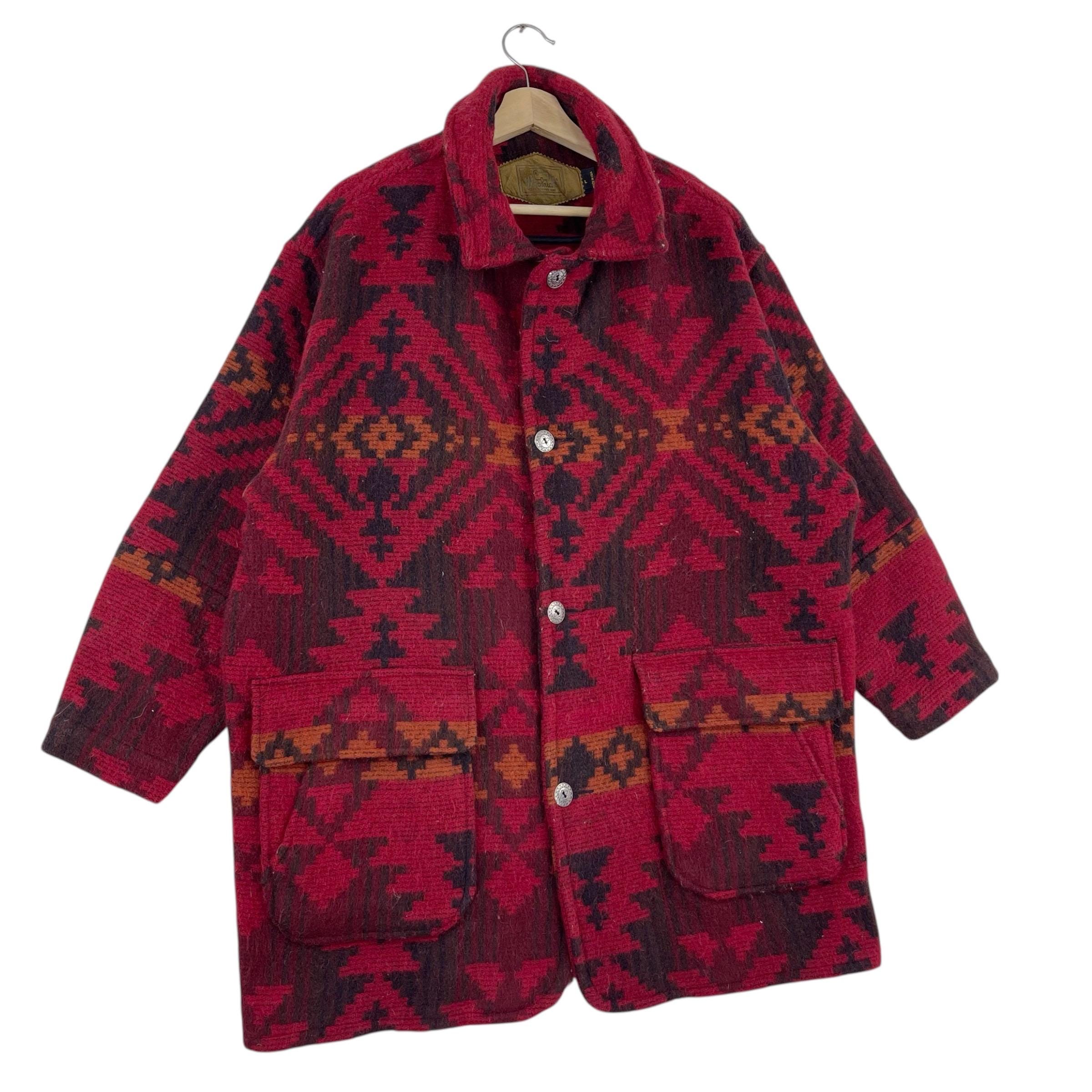 ジャケット・アウター WOOLRICH Native Pattern Wool Long Coat il_fullxfull.3791122551_a2jl.jpg
