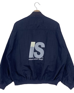 Vintage 1980 Issey Miyake Sport Bomber Jacket Japanese Fashion