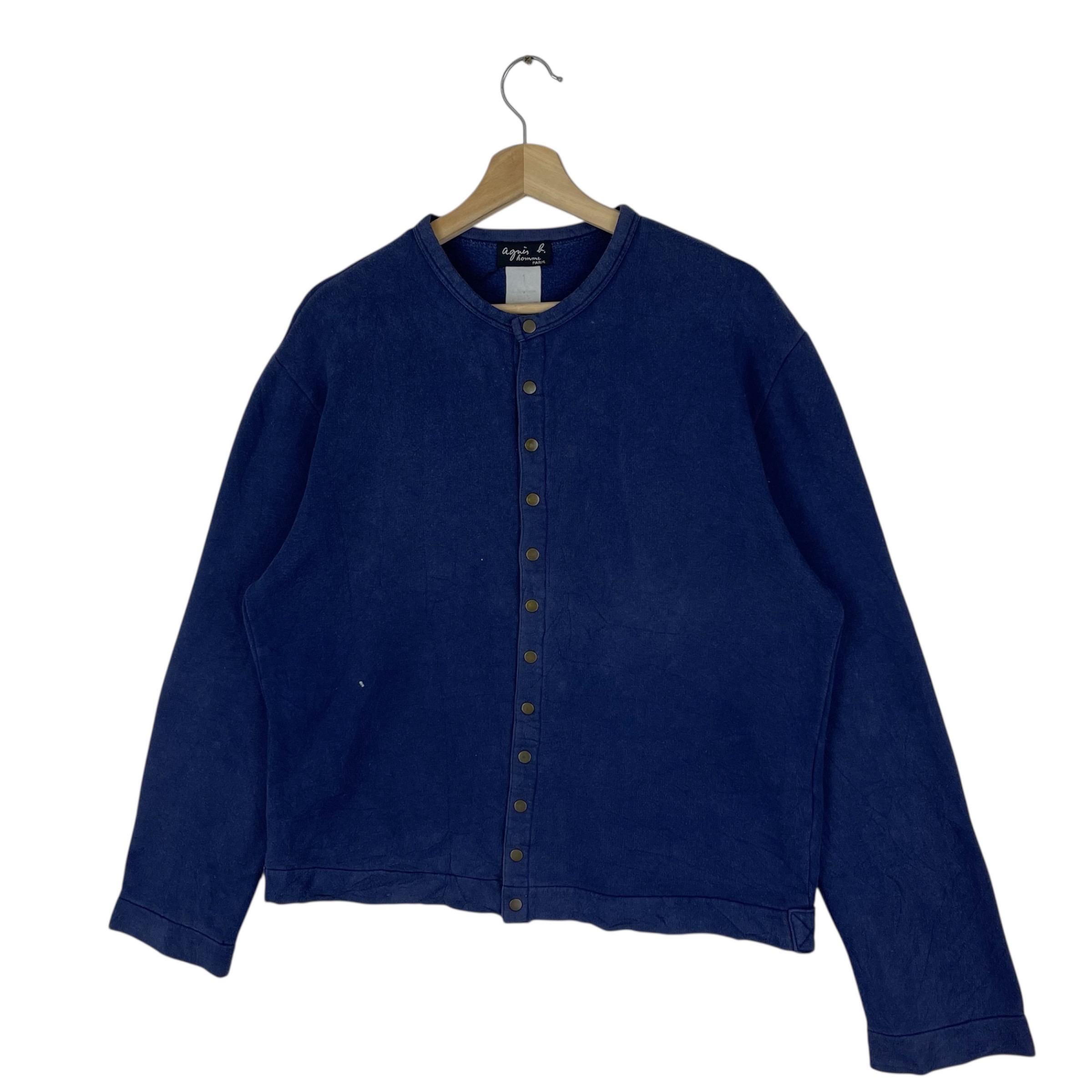 トップス 90s agnes b. homme Snap-Button Cardigan il_fullxfull.6982402275_c5i6.jpg