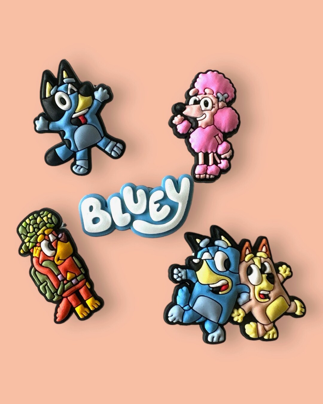 Bluey Dog Croc Charms Bluey Jibbitz Blue Dog Charms Etsy Australia