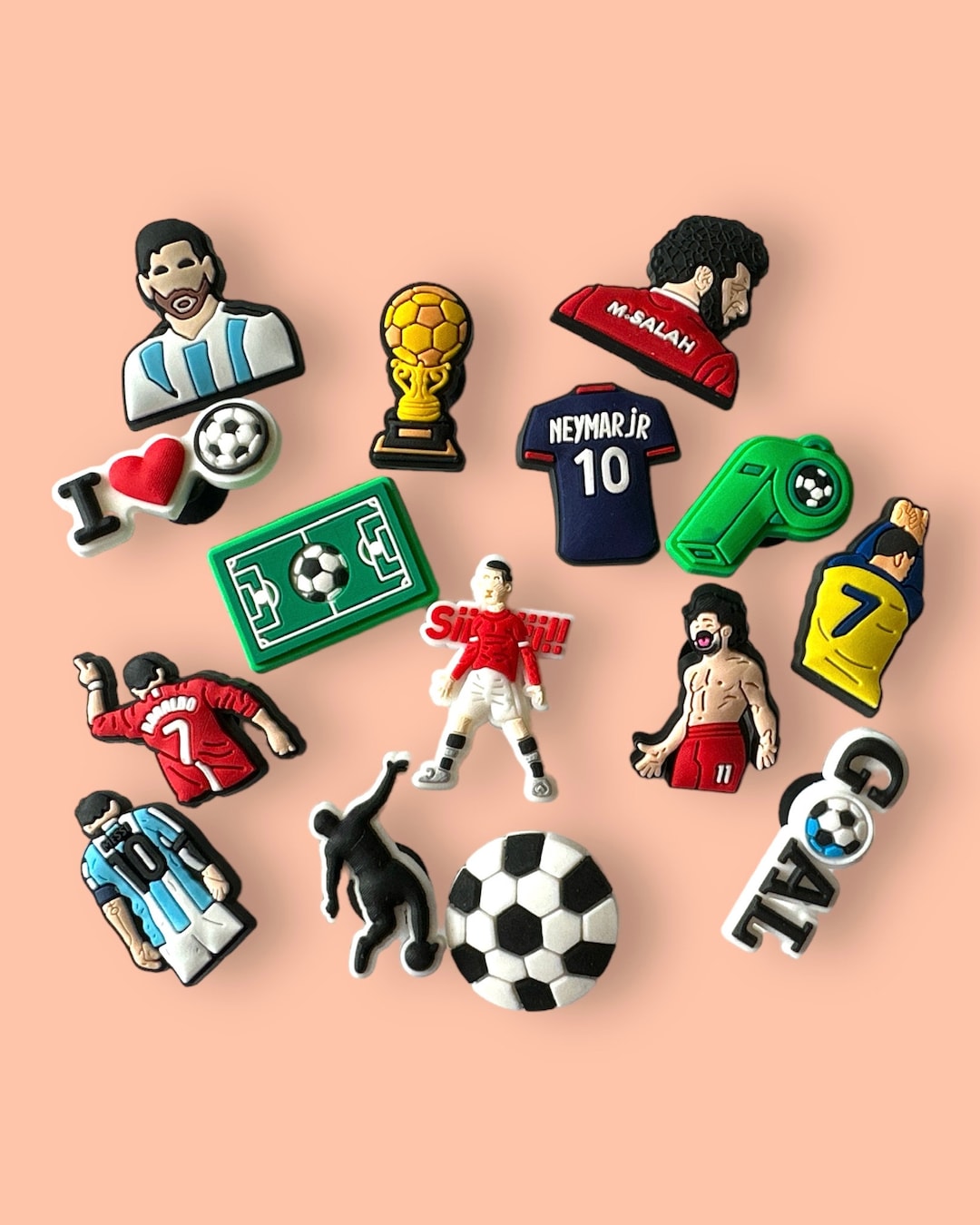 Football Croc Charms Soccer Charms Football Jibbitz Etsy Australia