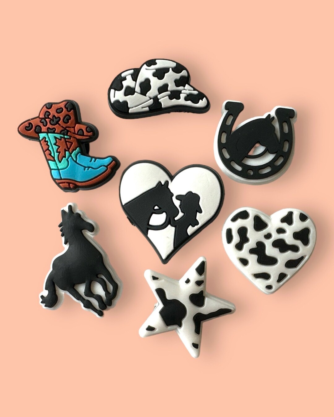 Cowboy Croc Charms Cowboy Jibbitz Horse Croc Charms Horse Etsy Australia