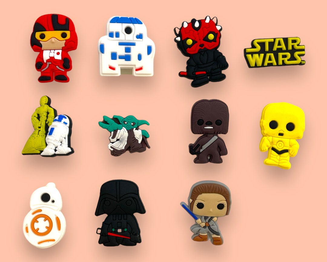 Star Wars Croc Charm Star Wars Jibbitz Shoe Charm Darth Etsy UK