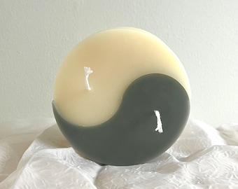 Yin Yang Decorative Candle