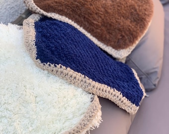 Furry cat blanket/mat.  Free mini catnip toy.