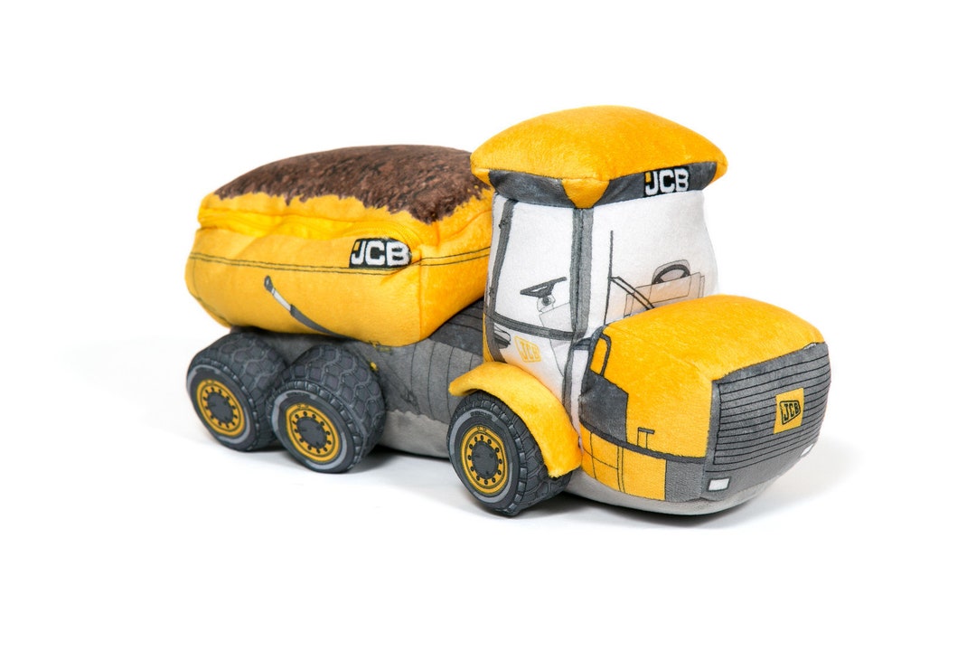 JCB Dumper Truck Soft Toy Etsy
