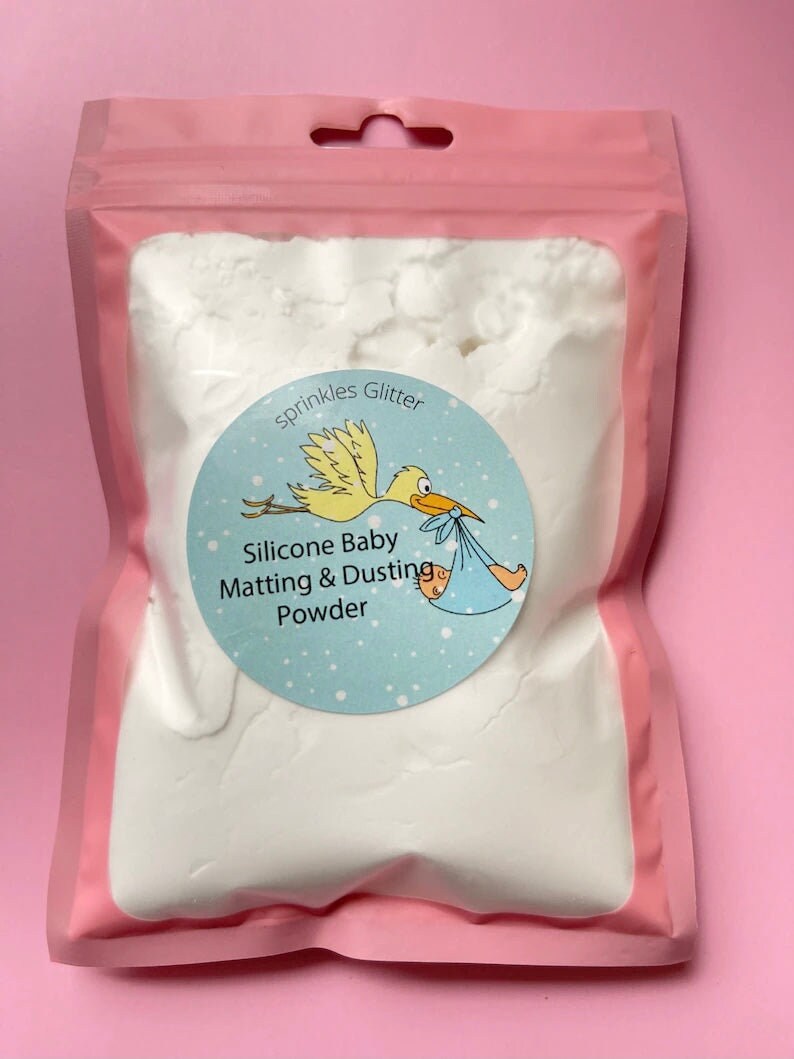 Organic Matting and Dusting Care Powder for Silicone Dolls 105g Vegan