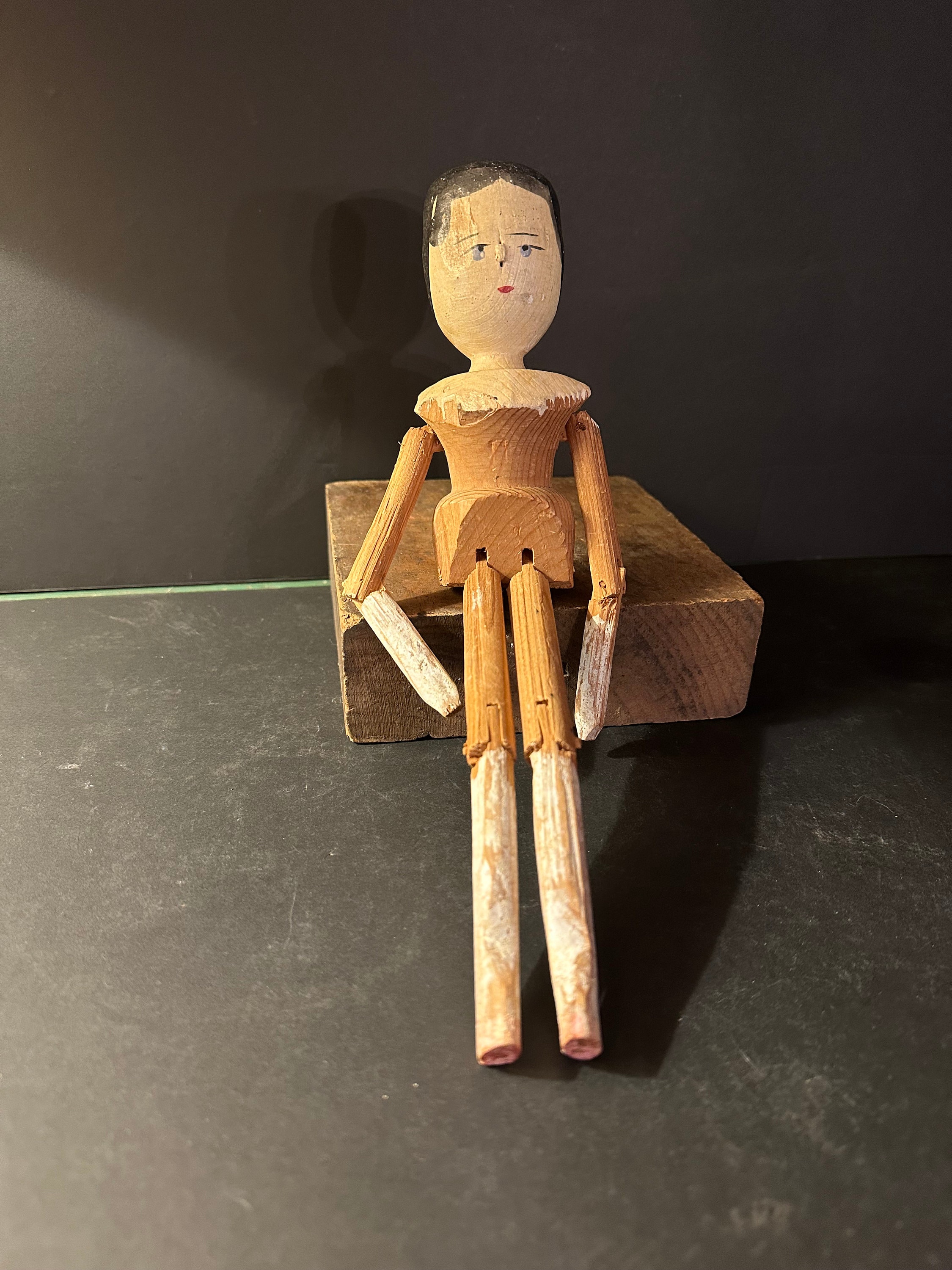 Antique Grodnertal Doll - Etsy 日本