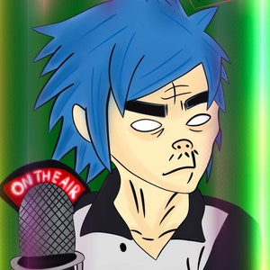 Gorillaz 2D Tranz