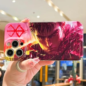 New Stylish Anime Phone Case for iPhone 16 E 15 14 13 12 11 Pro Max Samsung S24 S23 FE S21 S22 Plus S25 Ultra Note20 Google Pixel 8 9 Pro XL