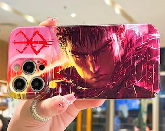 New Stylish Anime Phone Case for iPhone 16 E 15 14 13 12 11 Pro Max Samsung S24 S23 FE S21 S22 Plus S25 Ultra Note20 Google Pixel 8 9 Pro XL